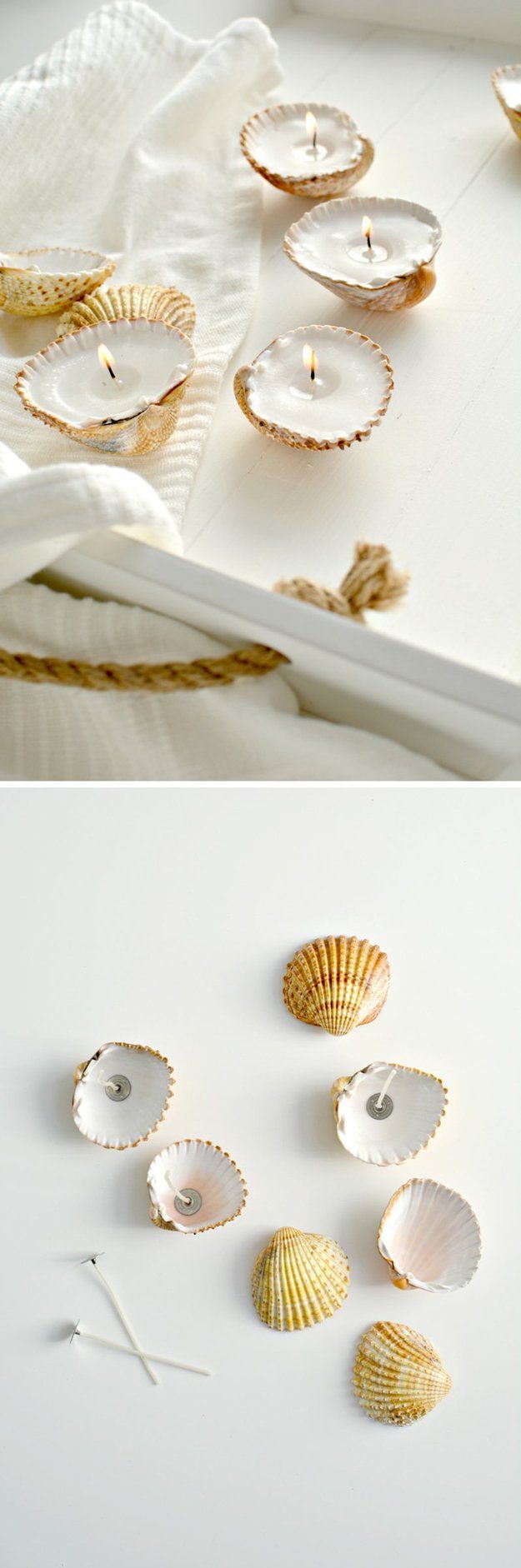 DIY Kerzenanleitungen zu Gunsten von Badezimmerdekorationen