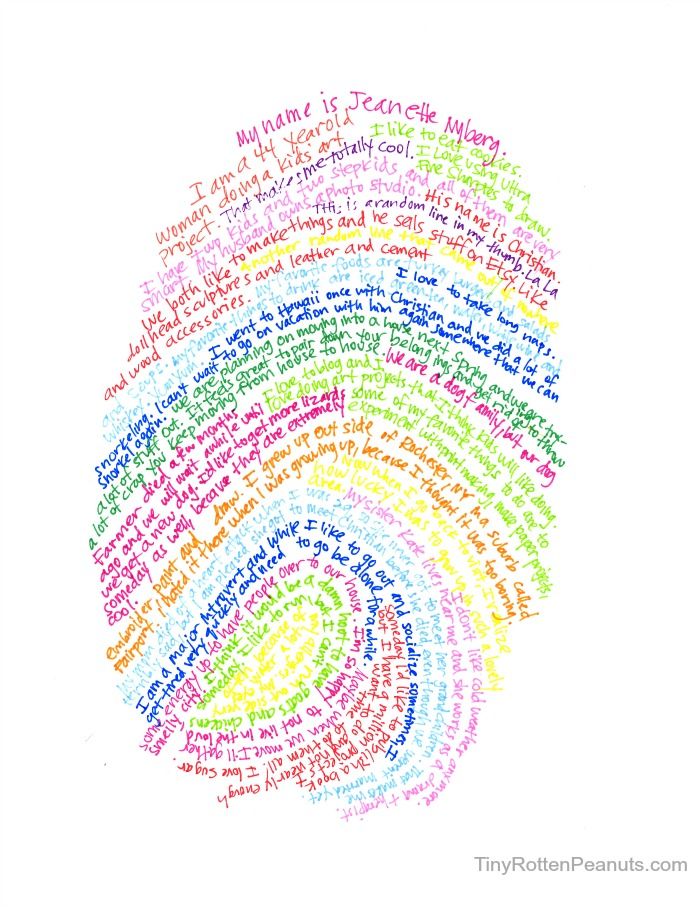 thumbprint-self-portrait-art-project-coole-kunstprojekte-pro-kinder