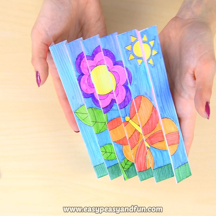 Frühlings-Agamograph-Schablonenkunst zum Besten von Kinder - Kunst